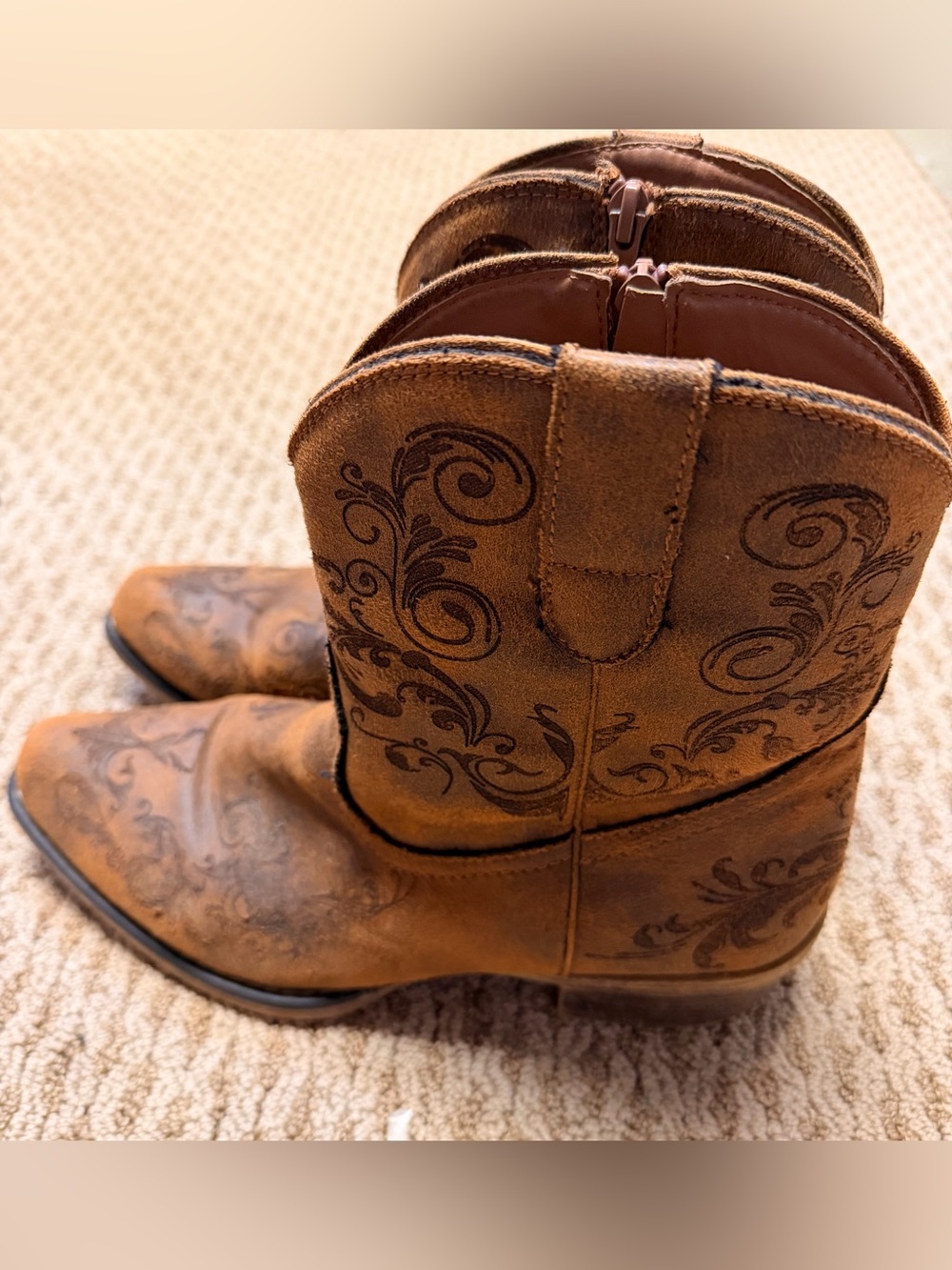 Roper Women's Short Stuff Western Ankle Boots - Size 9